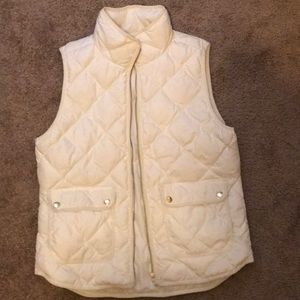 J. CREW DOWN VEST - worn ONCE